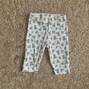 ✨(5 for $20) Carter's Ribbed Floral Leggings